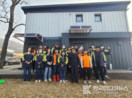 강화군 화도면 동막의용소방대, 다시 찾고 싶은 동막해변 위한 환경정화