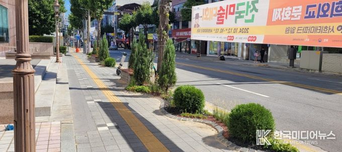 이천시, 도심 속 가로정원 조성
