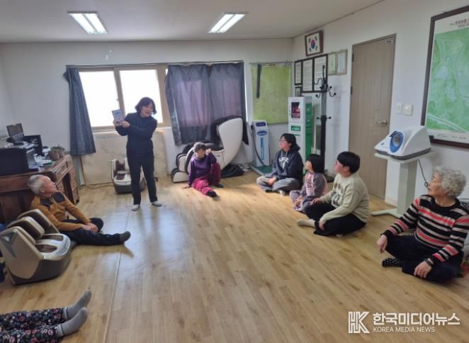 진안군, 경로당 감염병 예방교육 실시
