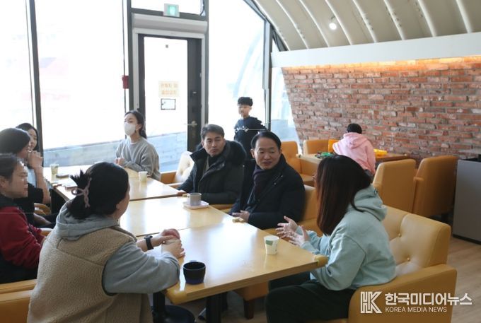 동구청장, 장애학생 방학 생활체육현장 방문