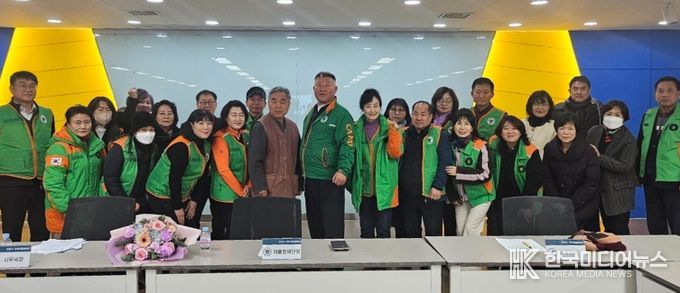 안양시, 자율방재단장 이취임식 및 1차 정례회의 개최