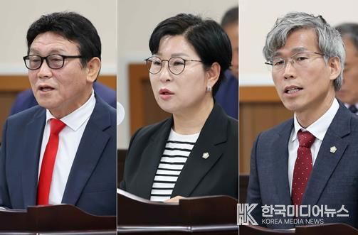 이영복 부의장, 오수연 의원, 최훈 의원